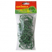 Креплени GRINDA для подвязки растений, тип-пластиковое кольцо с перехлестным креплением на защелке, 