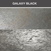 Каменный шпон Galaxy Black