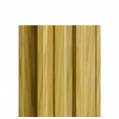 Штакетник металлический TRAPEZE, 0,5 мм, цвет Золотой дуб, односторонний окрас, верх прямой