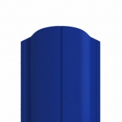 Штакетник металлический ELLIPSE, покрытие NORMAN, цвет RAL 5002, верх фигурный односторонний окрас