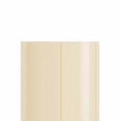 Штакетник металлический ELLIPSE, покрытие NORMAN, цвет RAL 1015, верх прямой, односторонний окрас  