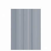 Штакетник металлический LANE, покрытие NORMAN, цвет RAL 7004, верх прямой, односторонний окрас
