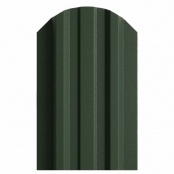 Штакетник металлический LANE, покрытие VikingMP E, 0,5 мм, цвет RAL 6007, односторонний окрас, верх фигурный